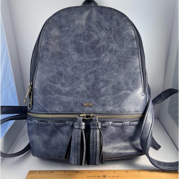 3/$30 MSK Vegan leather backpack - Picture 4 of 9